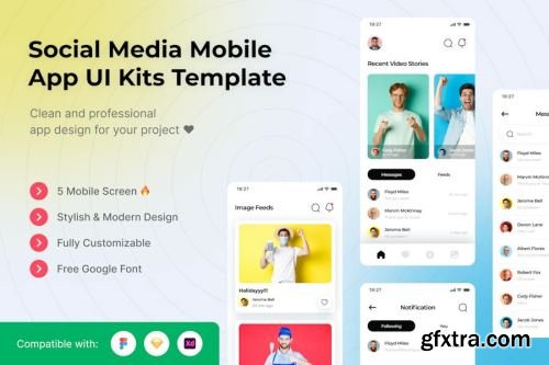 App UI Kit Design Pack 7 15xFIG