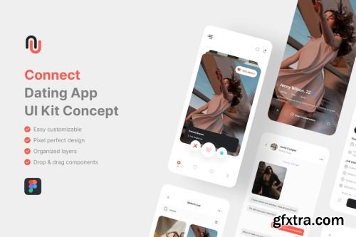 App UI Kit Design Pack 7 15xFIG