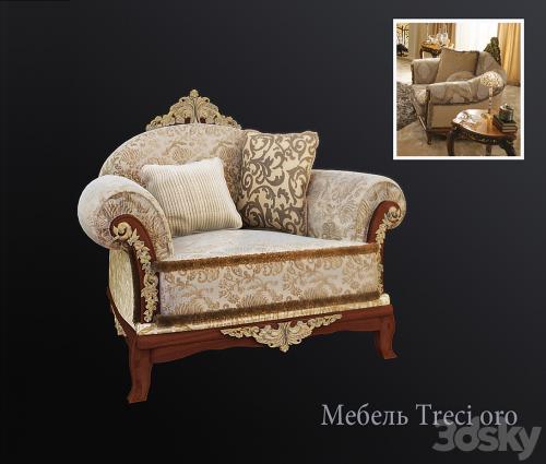 Armchair Treci oro