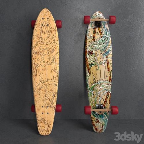 GLOBE KAGUYA BAMBOO, longboards