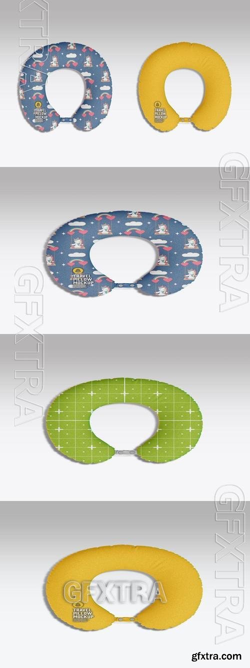 Travel Pillow Mockup 3R9PTA4