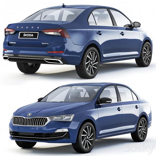 Skoda Rapid CN-spec sedan 2020