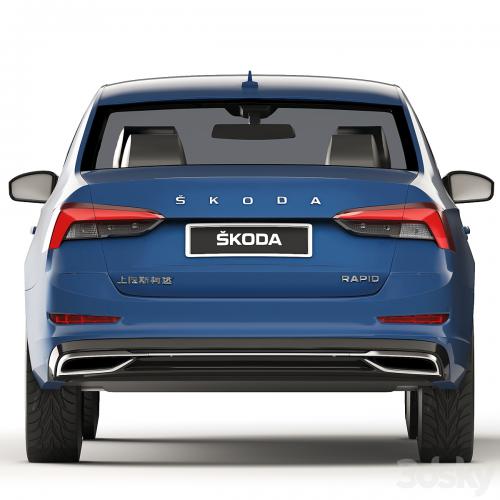 Skoda Rapid CN-spec sedan 2020