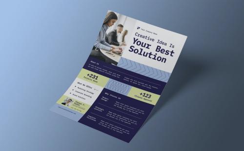 Modern Business Solution Flyer