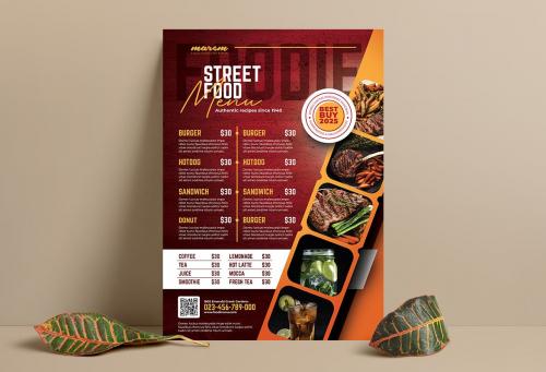 Street Food Menu