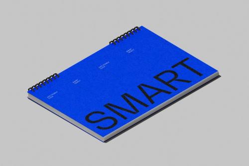 Isometric Notebook Mockup Set