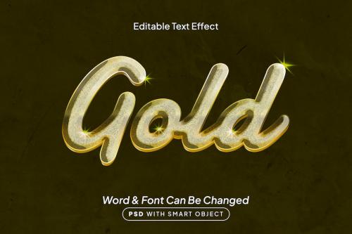 Gold Text Effect