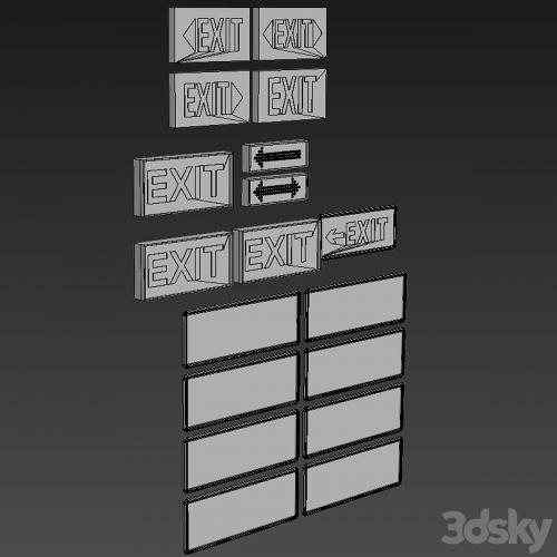 LED display modules. Set 05