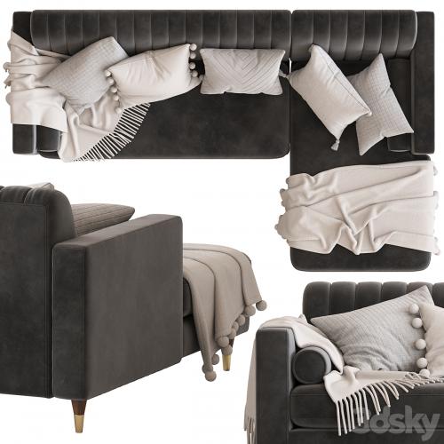 Cult Furniture Belgravia Sofa with Corner Chair