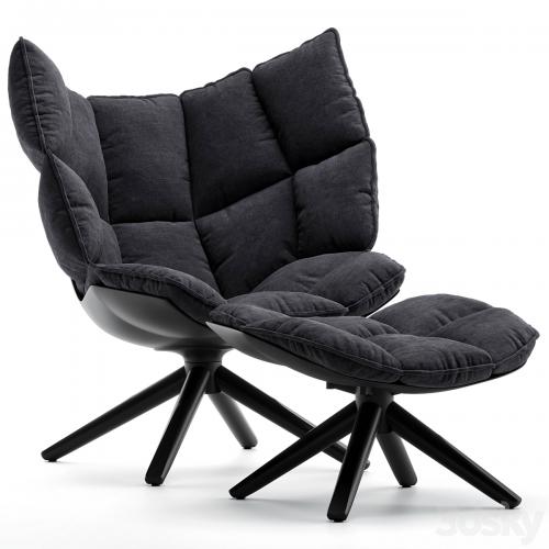 Armchair B&B Italia Husk (H1G H2G H3G HP4)