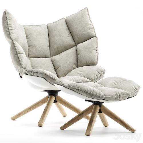 Armchair B&B Italia Husk (H1G H2G H3G HP4)