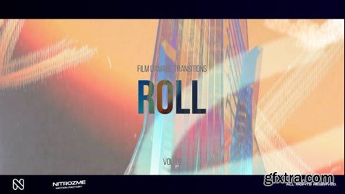 Videohive Film Damage Roll Transitions Vol. 02 50469642