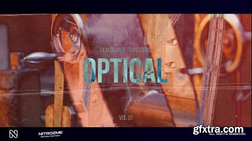 Videohive Film Damage Optic Transitions Vol. 01 50469535