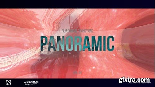 Videohive Film Damage Panoramic Transitions Vol. 01 50469587