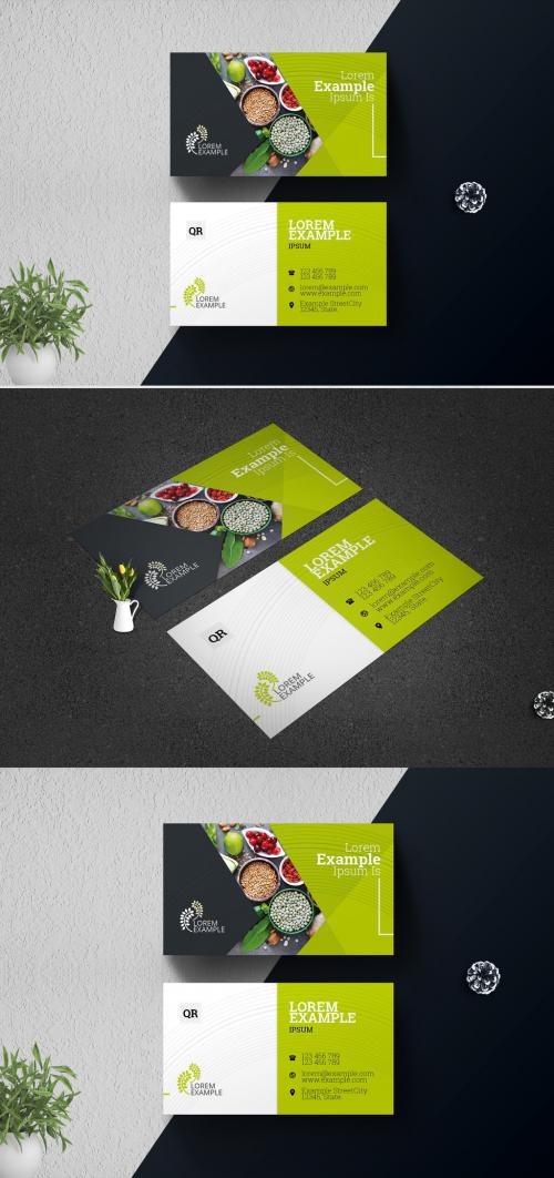 Vegetable Farm Business Card - 383892243