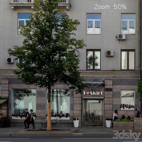 Panorama from Tverskaya street