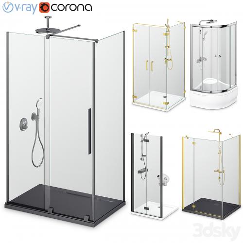 Shower enclosures and doors Radaway set 165