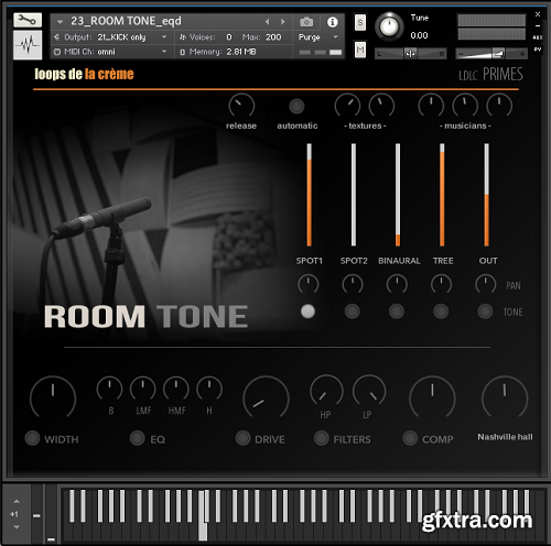 Loops De La Creme Primes Room Tone