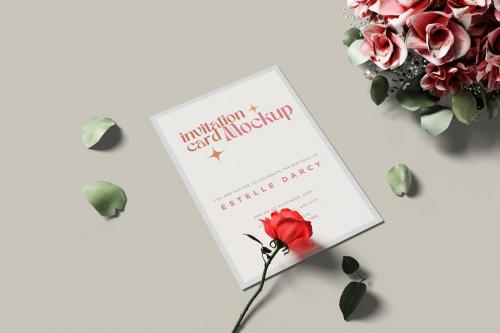 Invitation Card Mockup