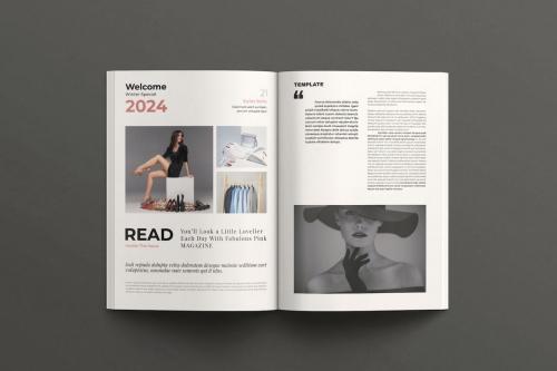 Simple Magazine Template