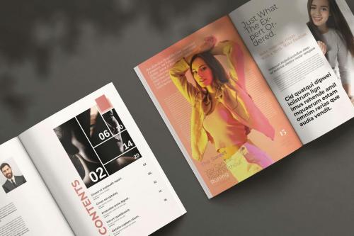 Simple Magazine Template