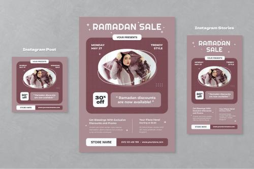 Ramadan Flyer Set