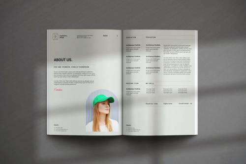 Neon Brochure Template