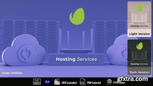 Videohive Hosting Services Intro 50462677