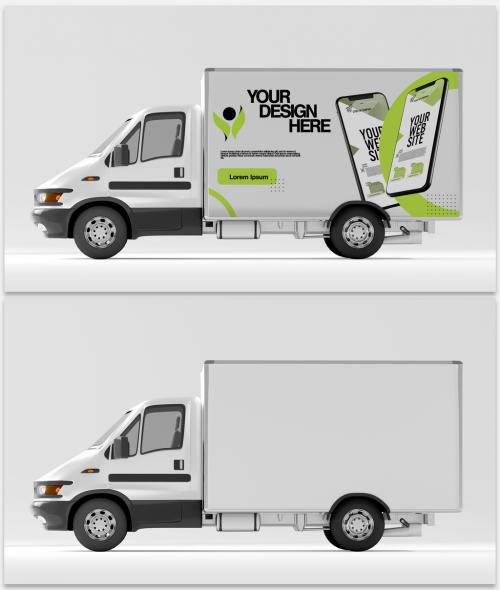 Truck Mockup - 385119860