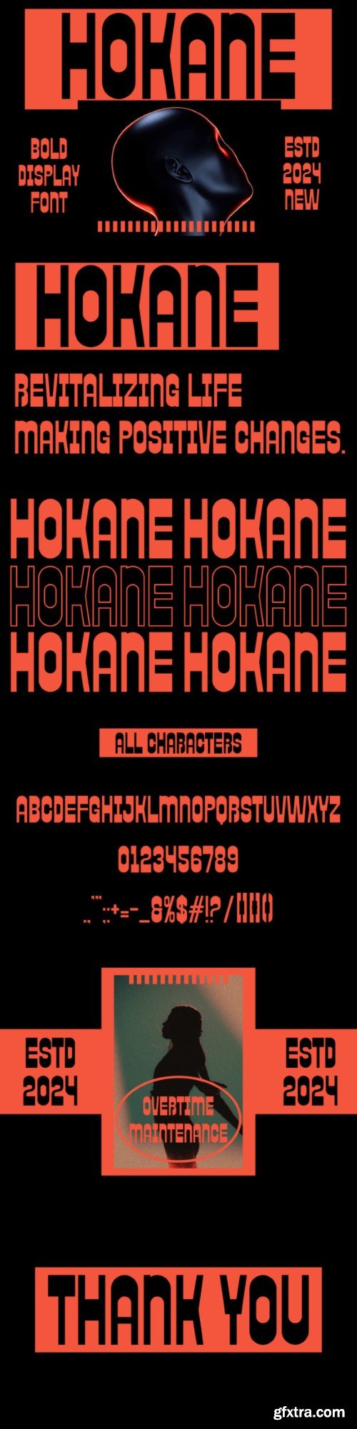 Hokane Font