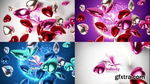 Videohive My Valentine Logo Reveal 50404346