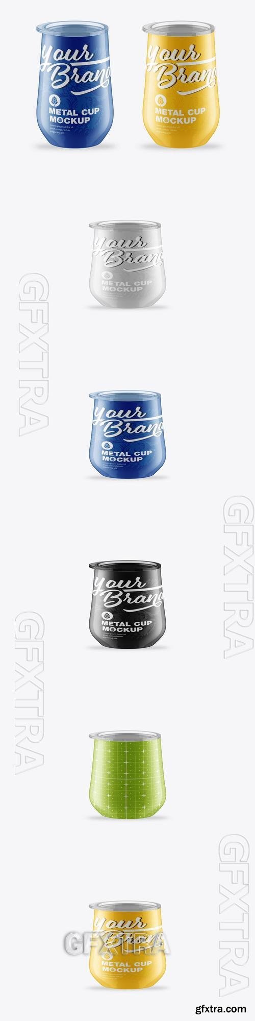 Stainless Steel Travel Cup Mockup 4MU8986