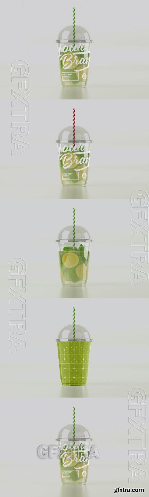 Mojito Cup with Straw Mockup 33CQC27