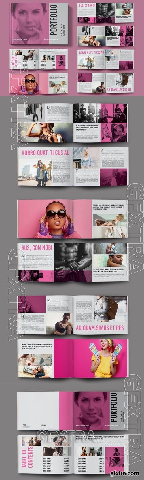 Portfolio Landscape Layout 6753MK7