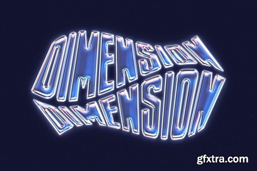 80s Television Chrome Text Effect UL8Y99T