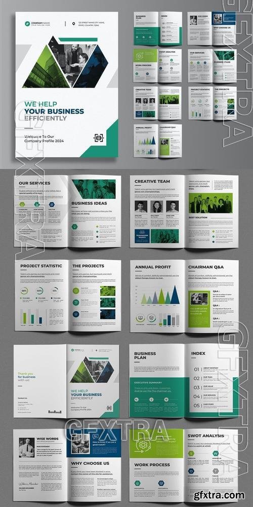 Corporate Brochure Template KLJW4ZQ