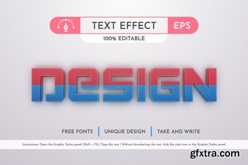 Magnet - Editable Text Effect, Font Style VZ4GUZB