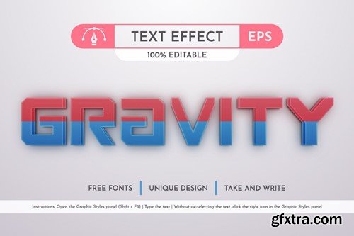 Magnet - Editable Text Effect, Font Style VZ4GUZB