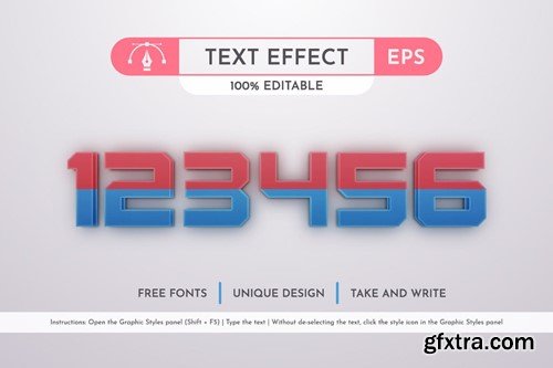 Magnet - Editable Text Effect, Font Style VZ4GUZB