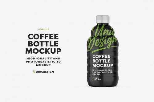 Coffee Bottle Mockup