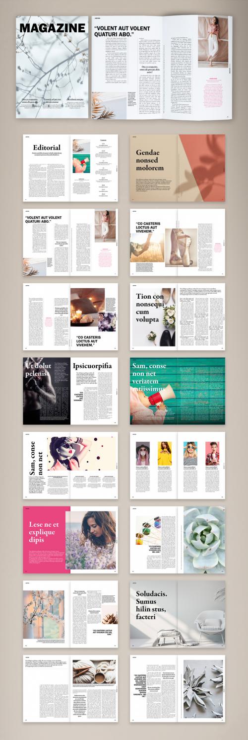 Modern Magazine Layout - 385807335