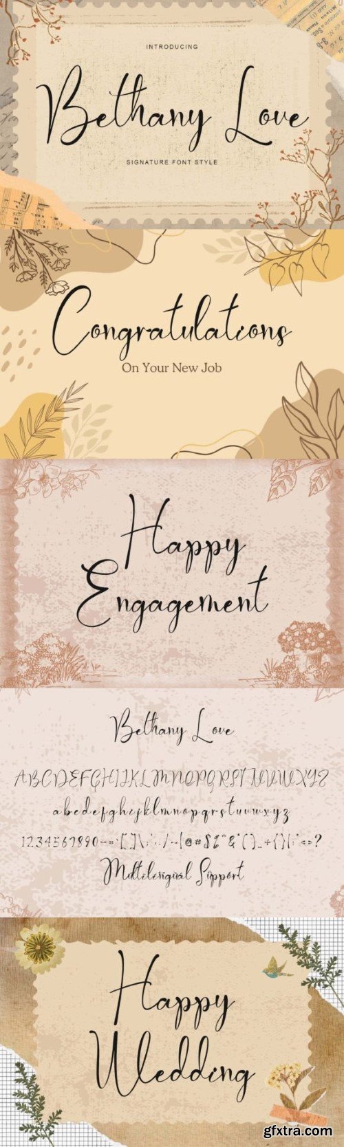 Bethany Love Font