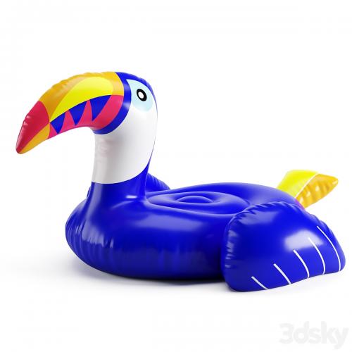 Inflatable swimming circles-birds