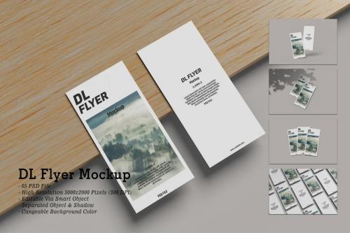 DL Flyer Mockup