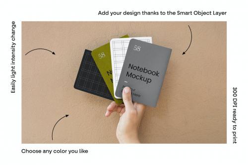 Notebook Stationery Mockups vol.02