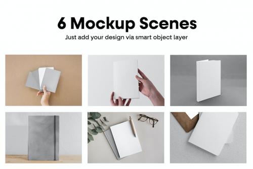 Notebook Stationery Mockups vol.02