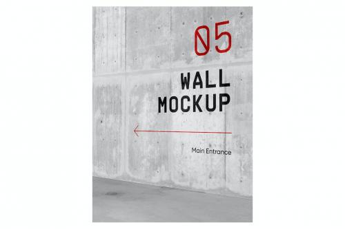 Wall Advertising Mockups vol.3