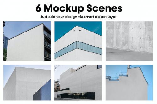 Wall Advertising Mockups vol.3