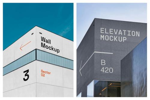 Wall Advertising Mockups vol.3