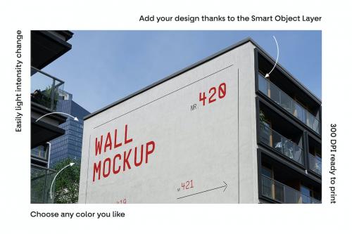 Wall Advertising Mockups vol.3